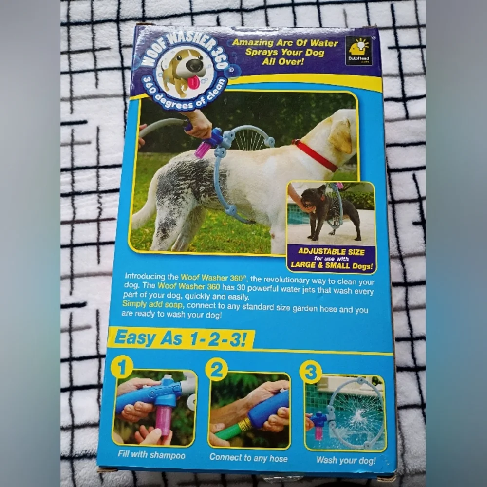360 Dog Bath Sprayer Woof Washer 360 As Seen on TV Dog Wash